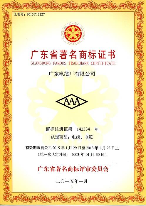 廣東省著名商標